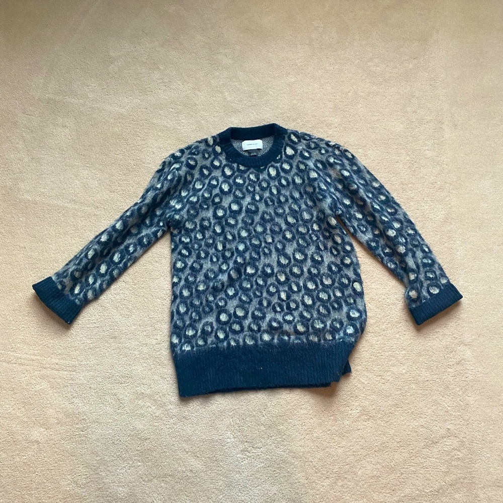 Current/Elliott The Cali Leopard Print Sweater